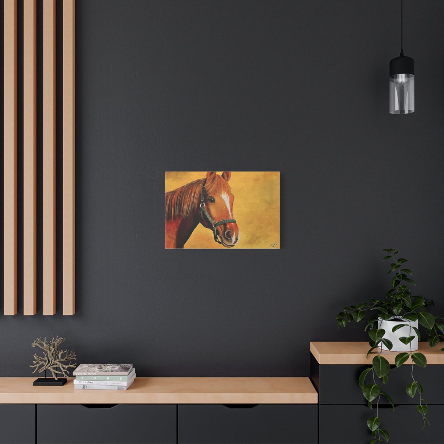 Pretty Stable Horse - Classic Canvas