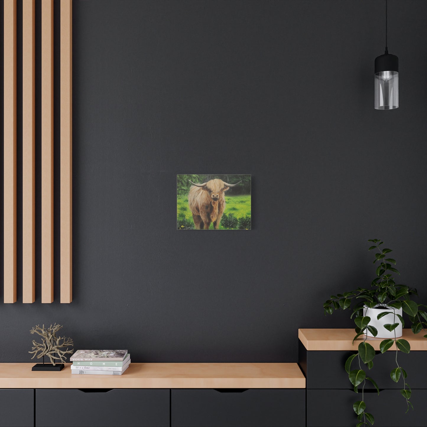 Highland Cow - Classic Canvas