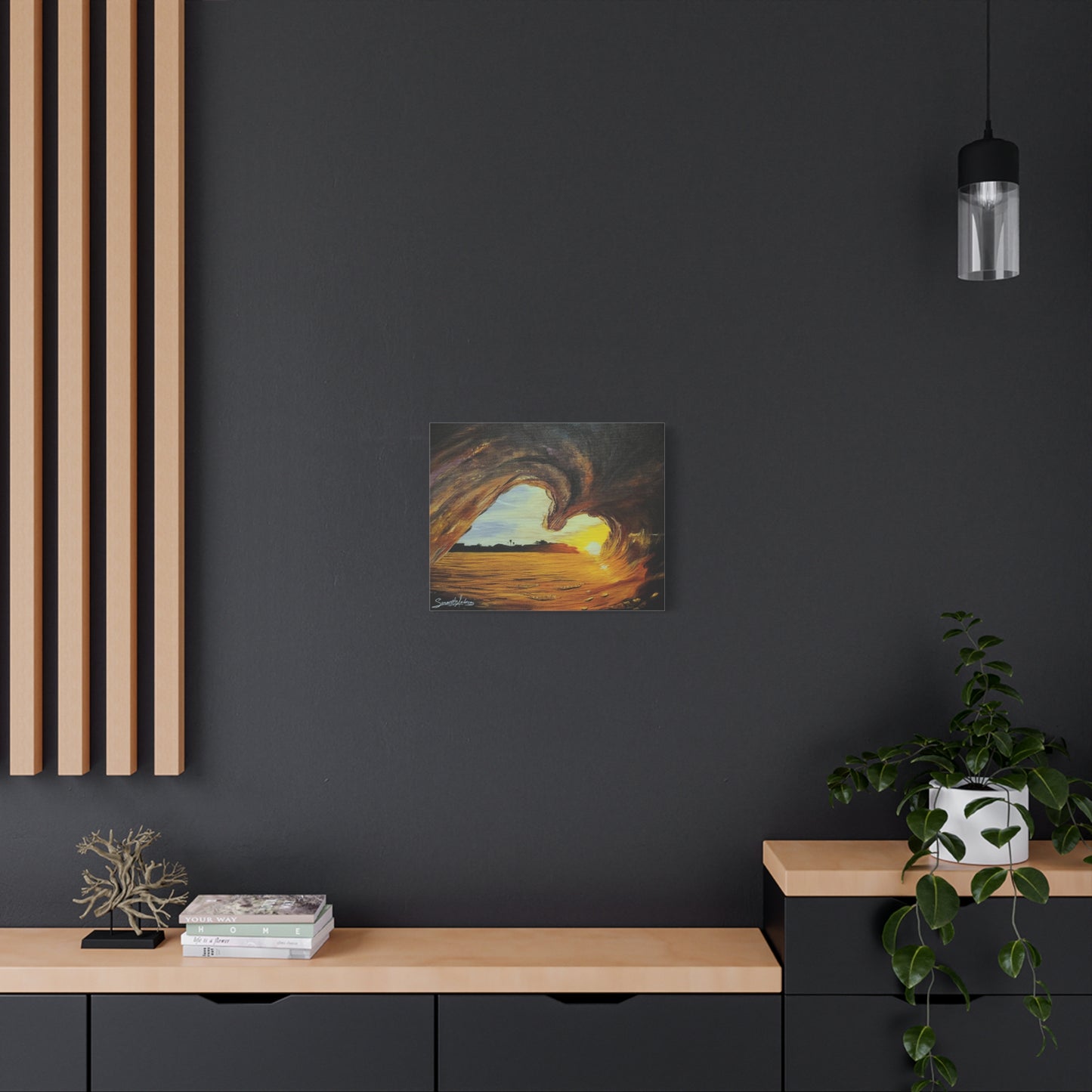 Heart Wave - Classic Canvas
