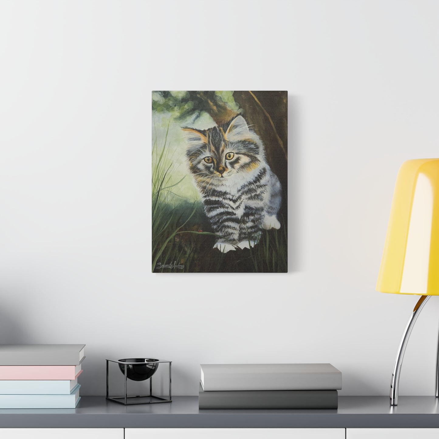 Tabby Kitten - Classic Canvas
