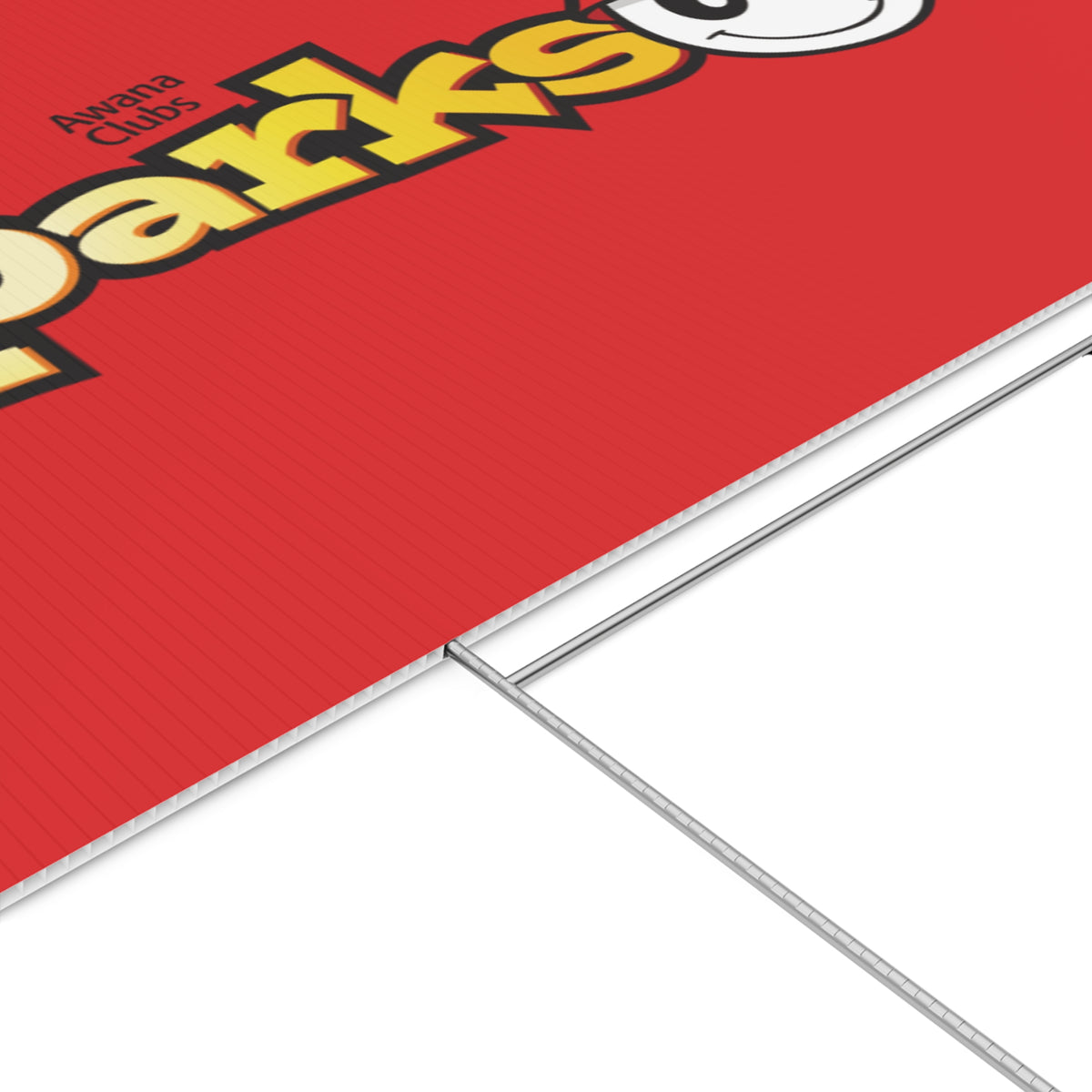AWANA Sparks Sign – Red Awana Clubs Kids Yard Sign