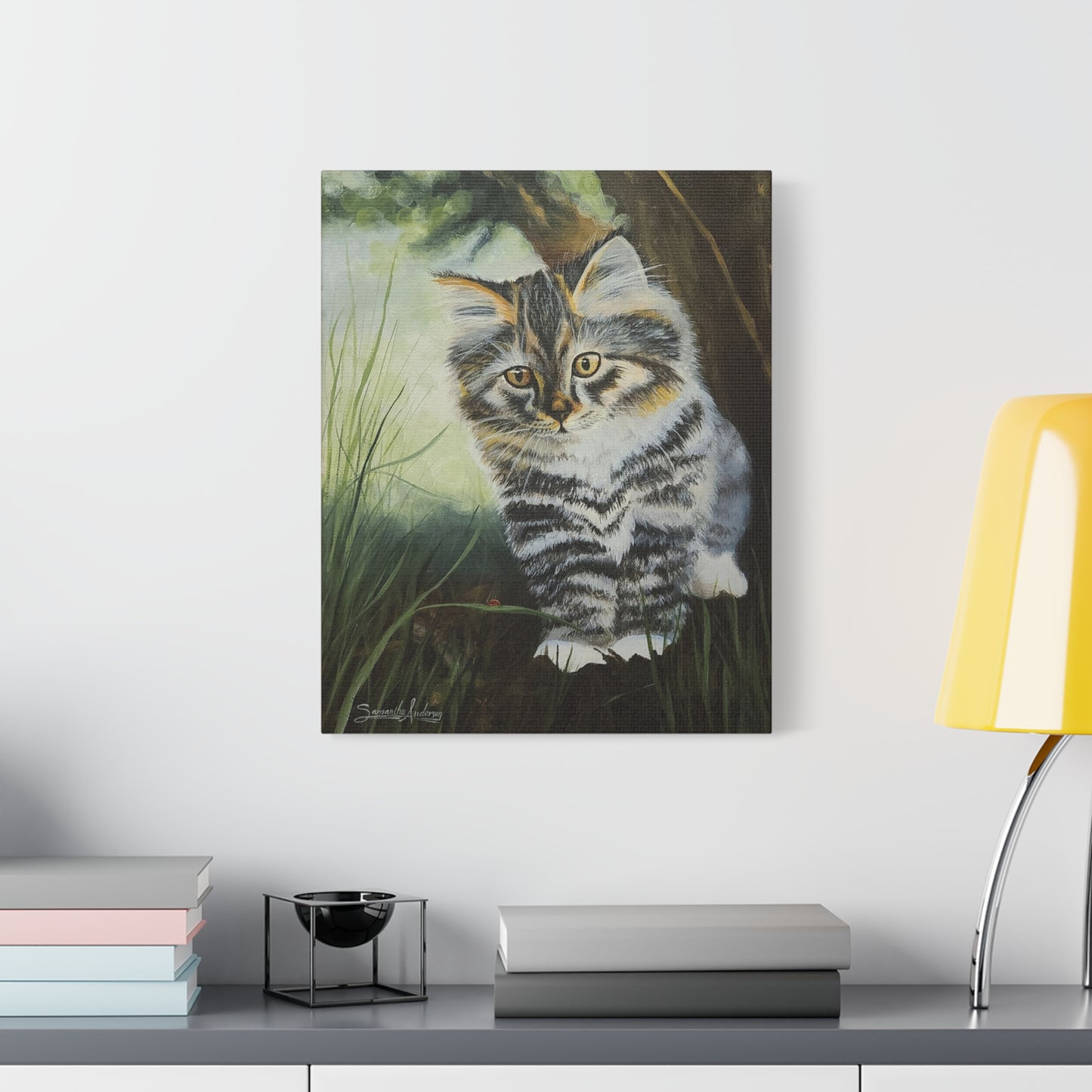 Tabby Kitten - Classic Canvas