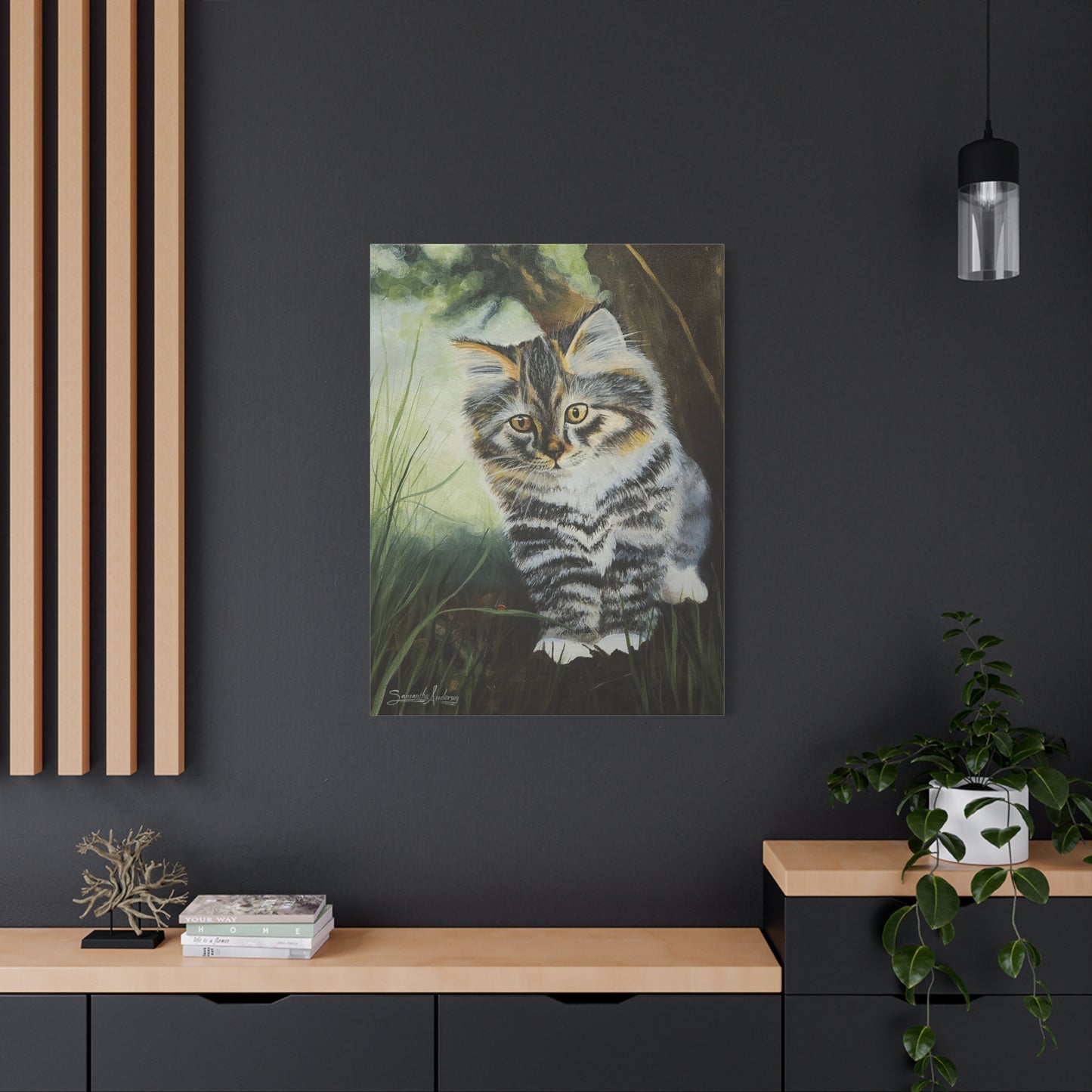 Tabby Kitten - Classic Canvas