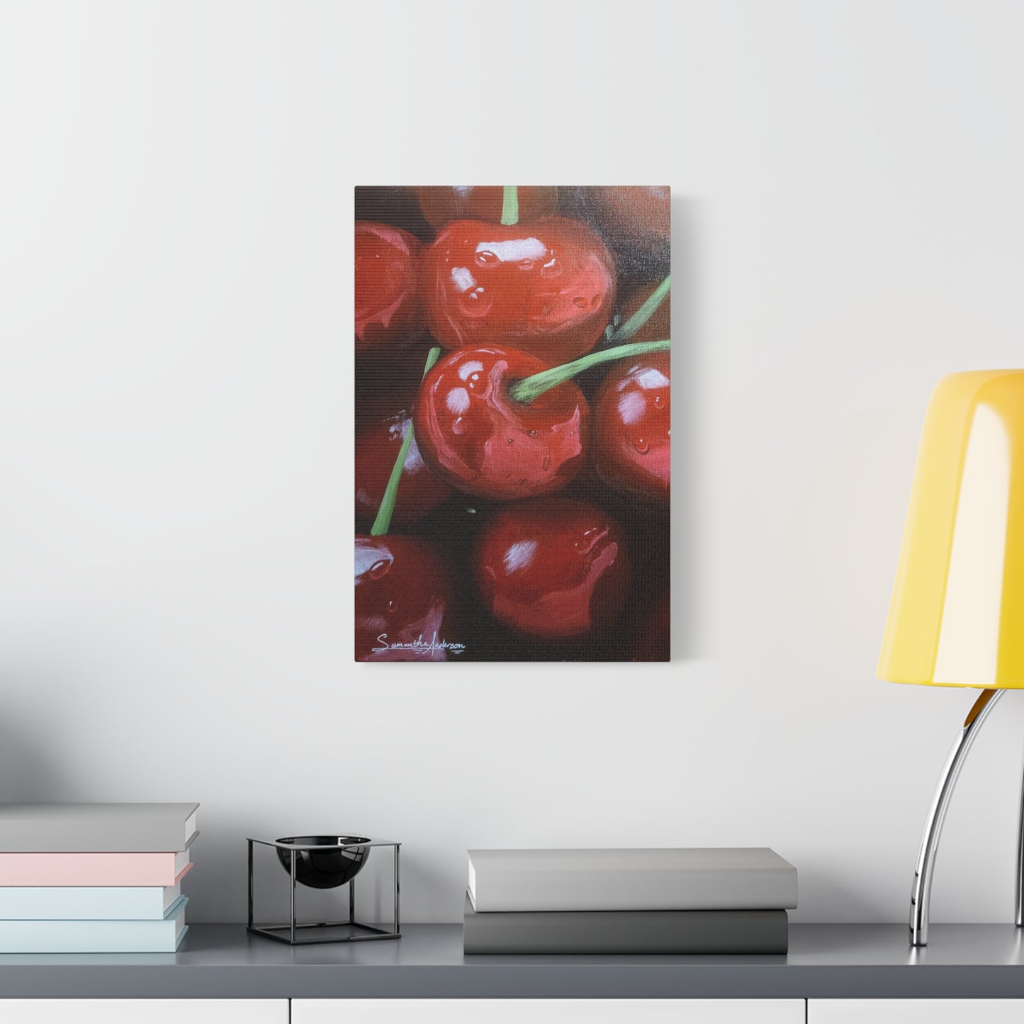Red Cherries - Classic Canvas