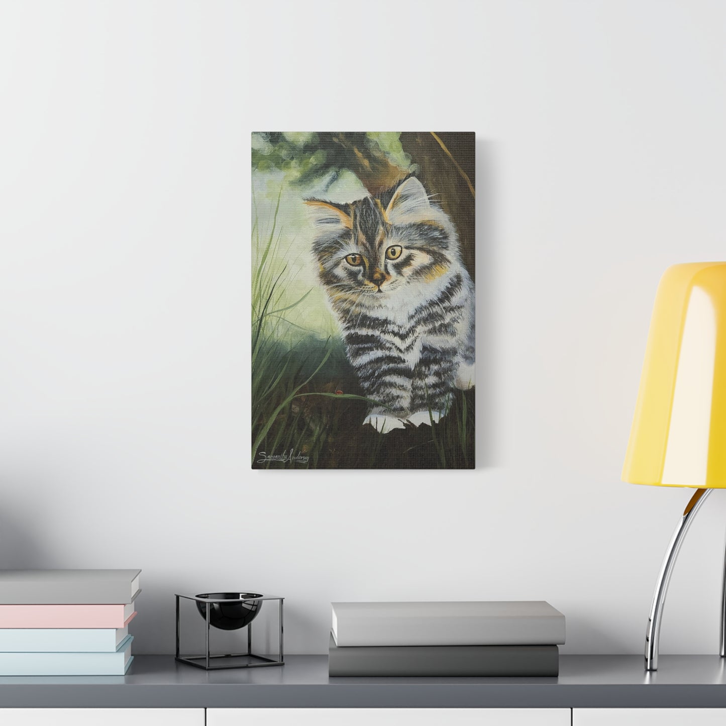 Tabby Kitten - Classic Canvas