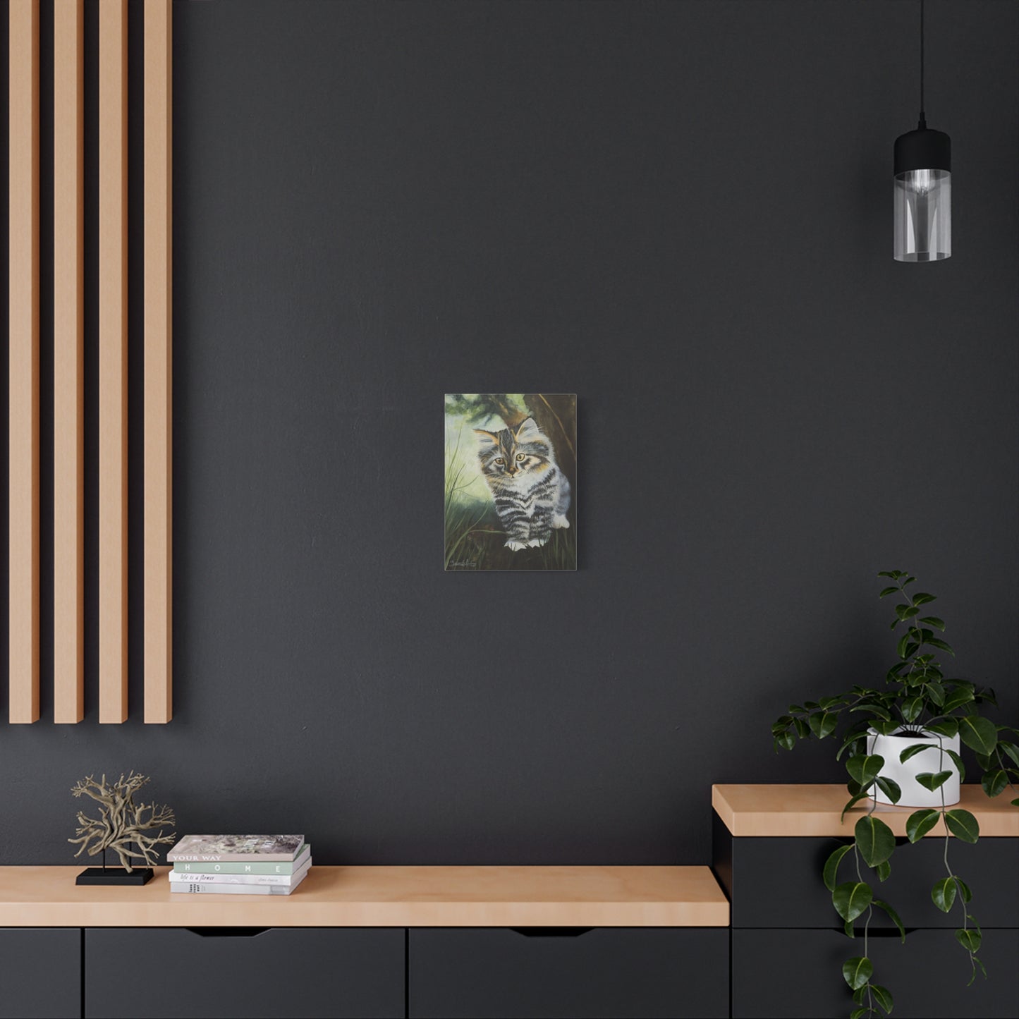 Tabby Kitten - Classic Canvas