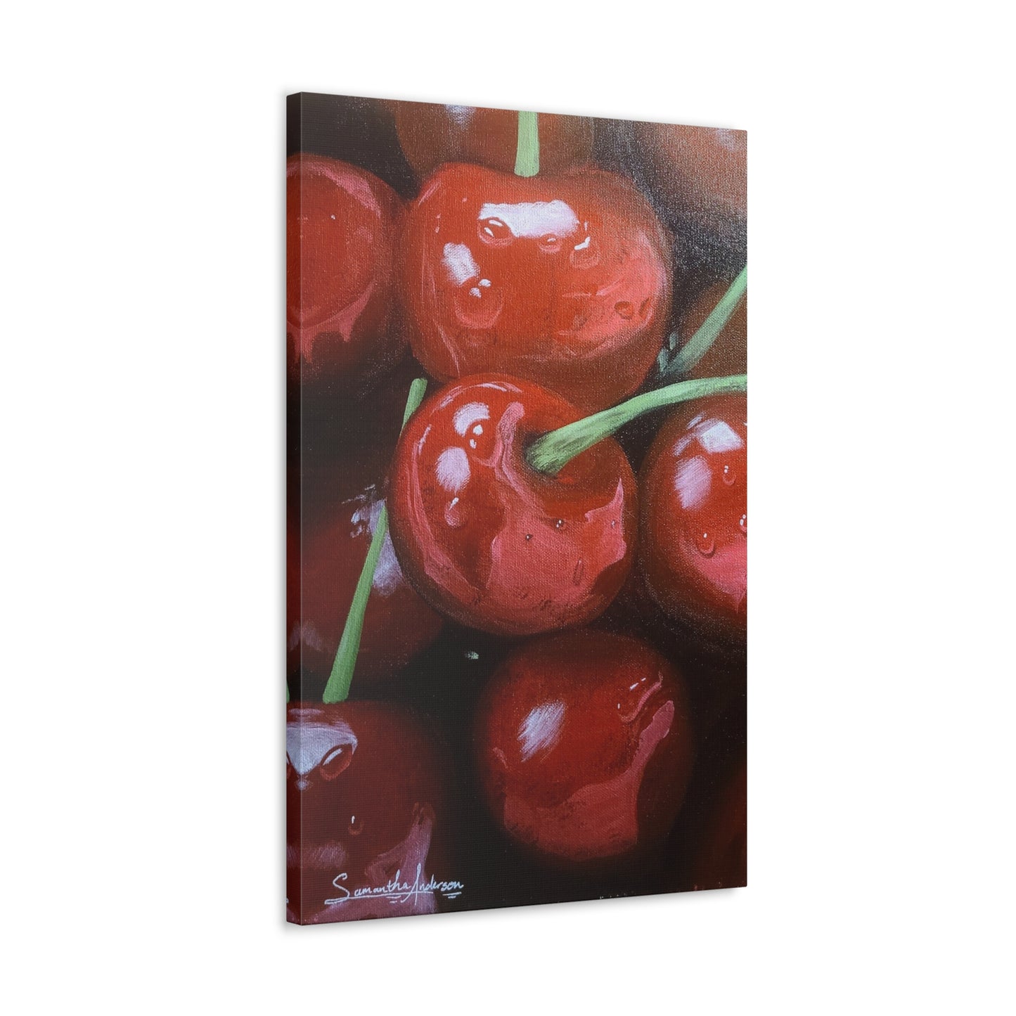 Red Cherries - Classic Canvas