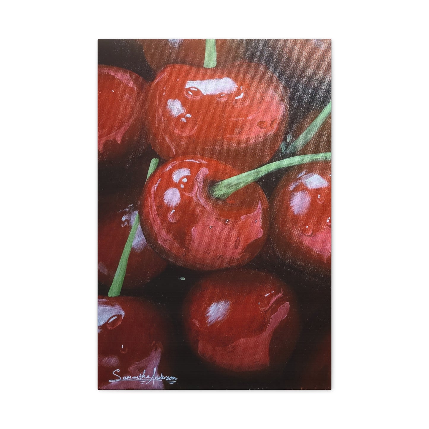 Red Cherries - Classic Canvas