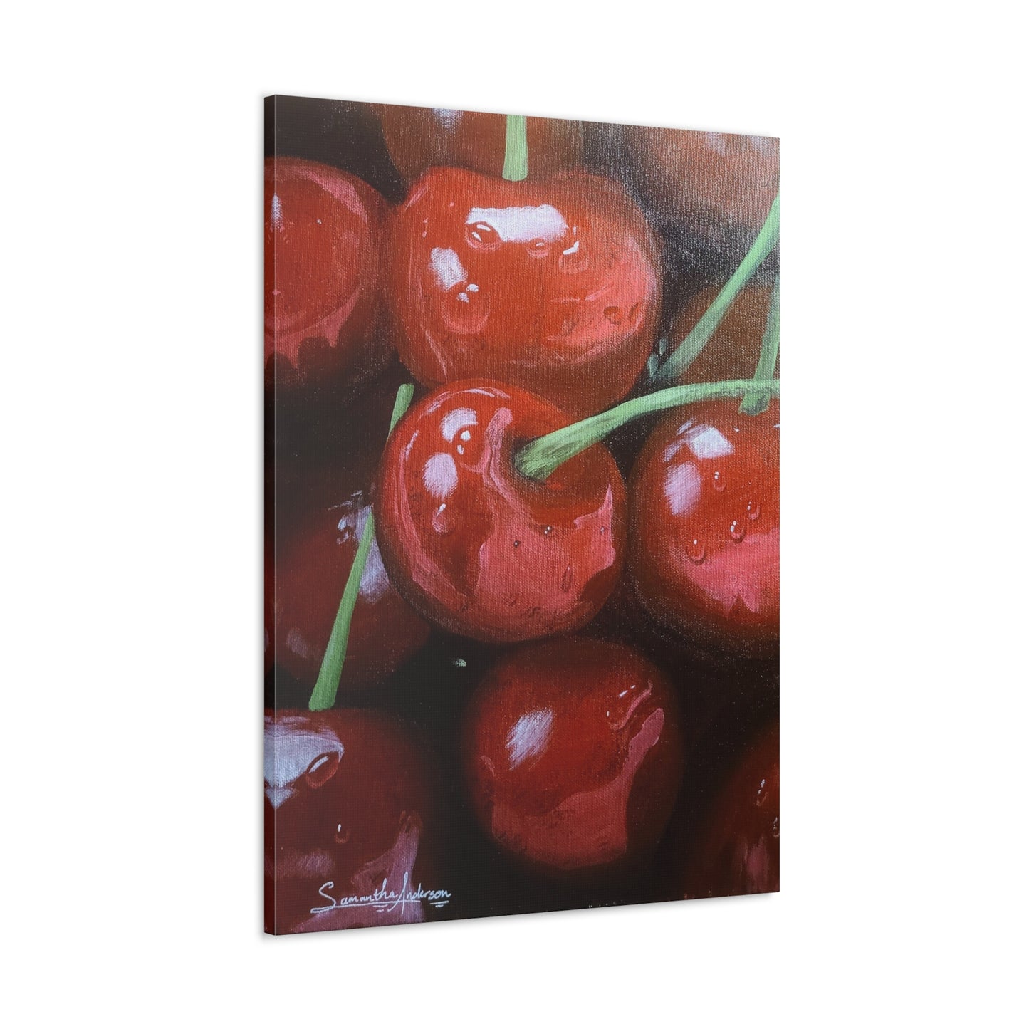 Red Cherries - Classic Canvas