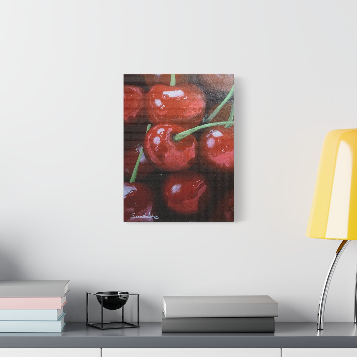 Red Cherries - Classic Canvas