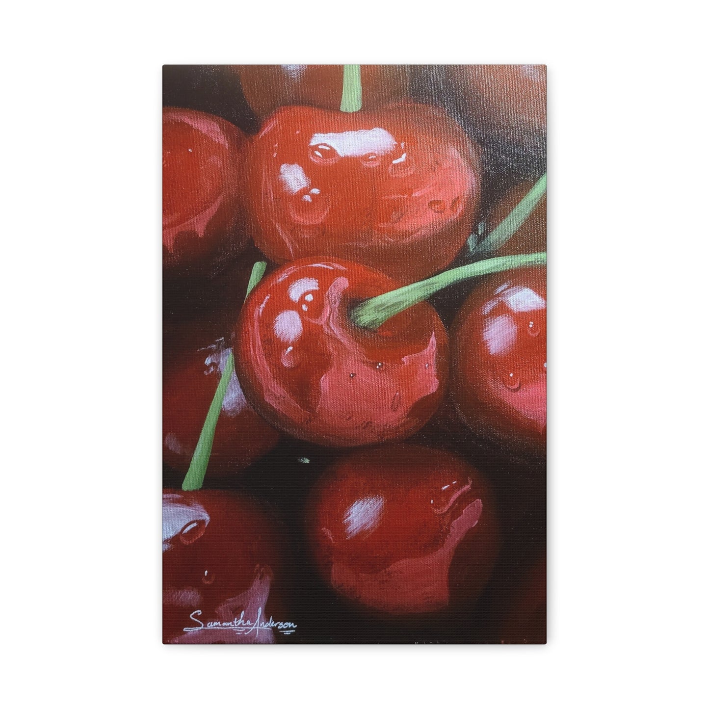 Red Cherries - Classic Canvas