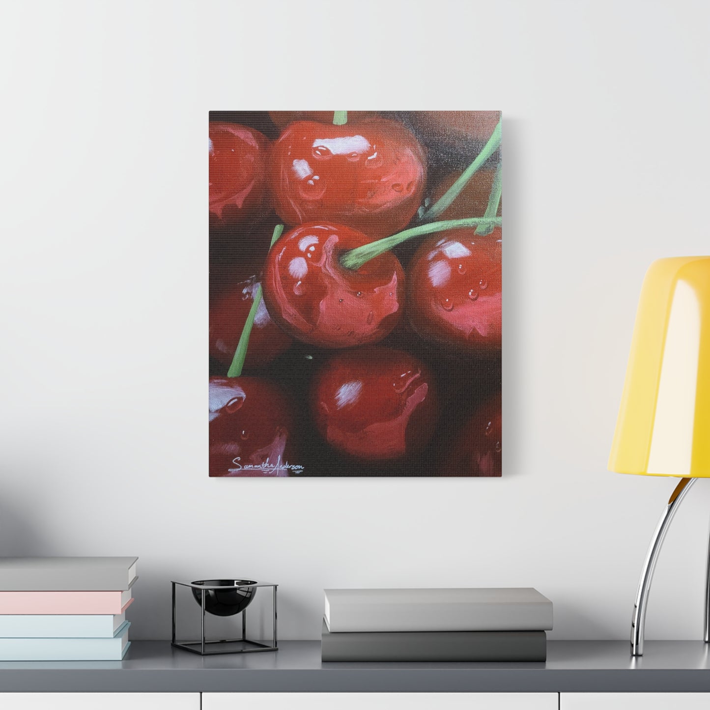 Red Cherries - Classic Canvas