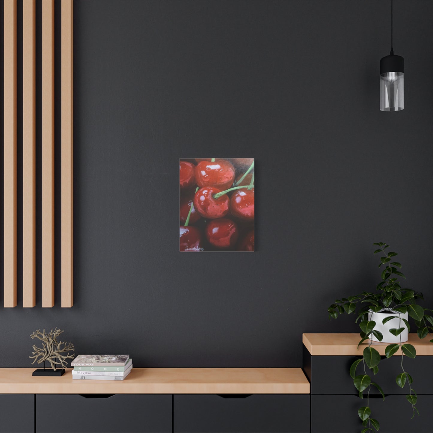 Red Cherries - Classic Canvas