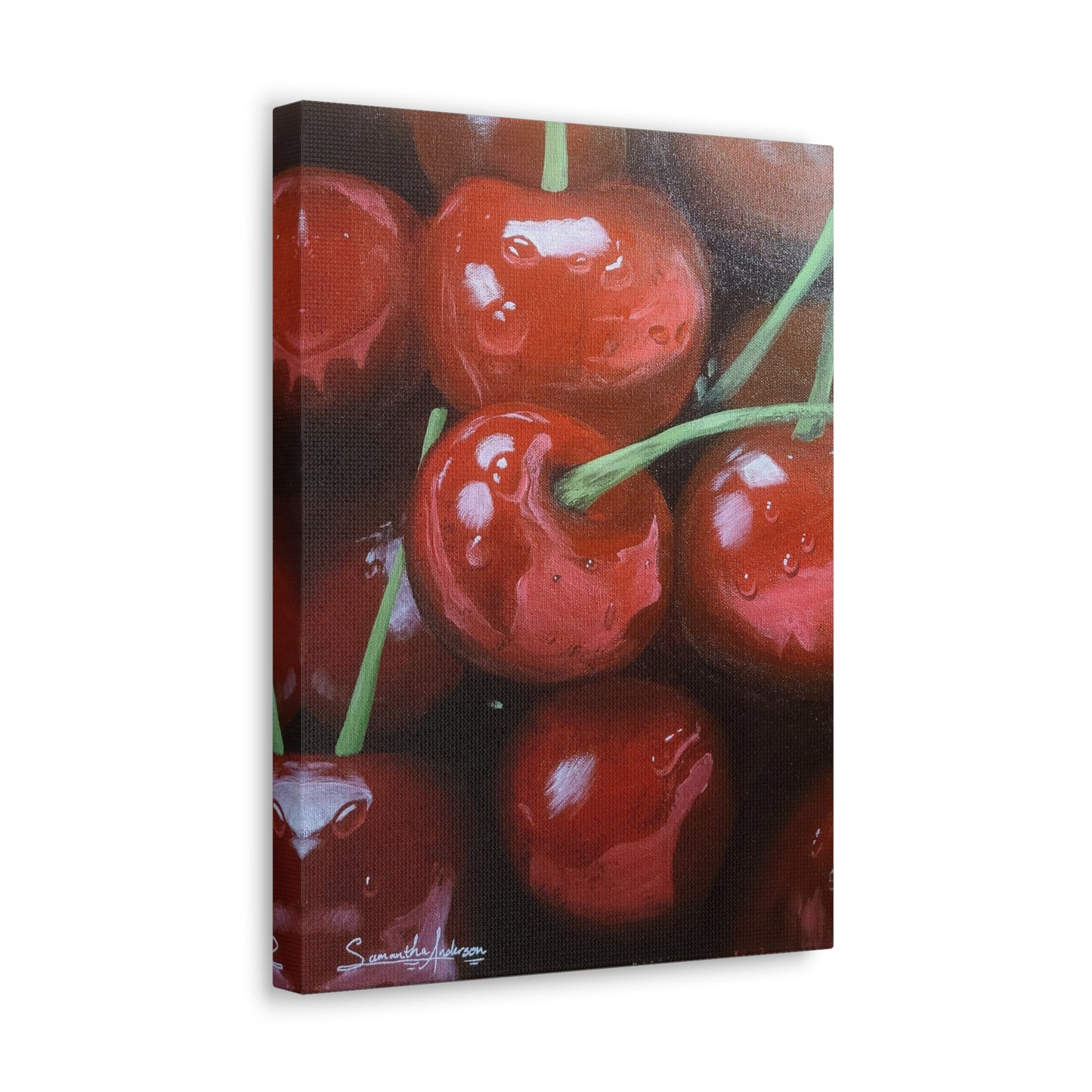 Red Cherries - Classic Canvas