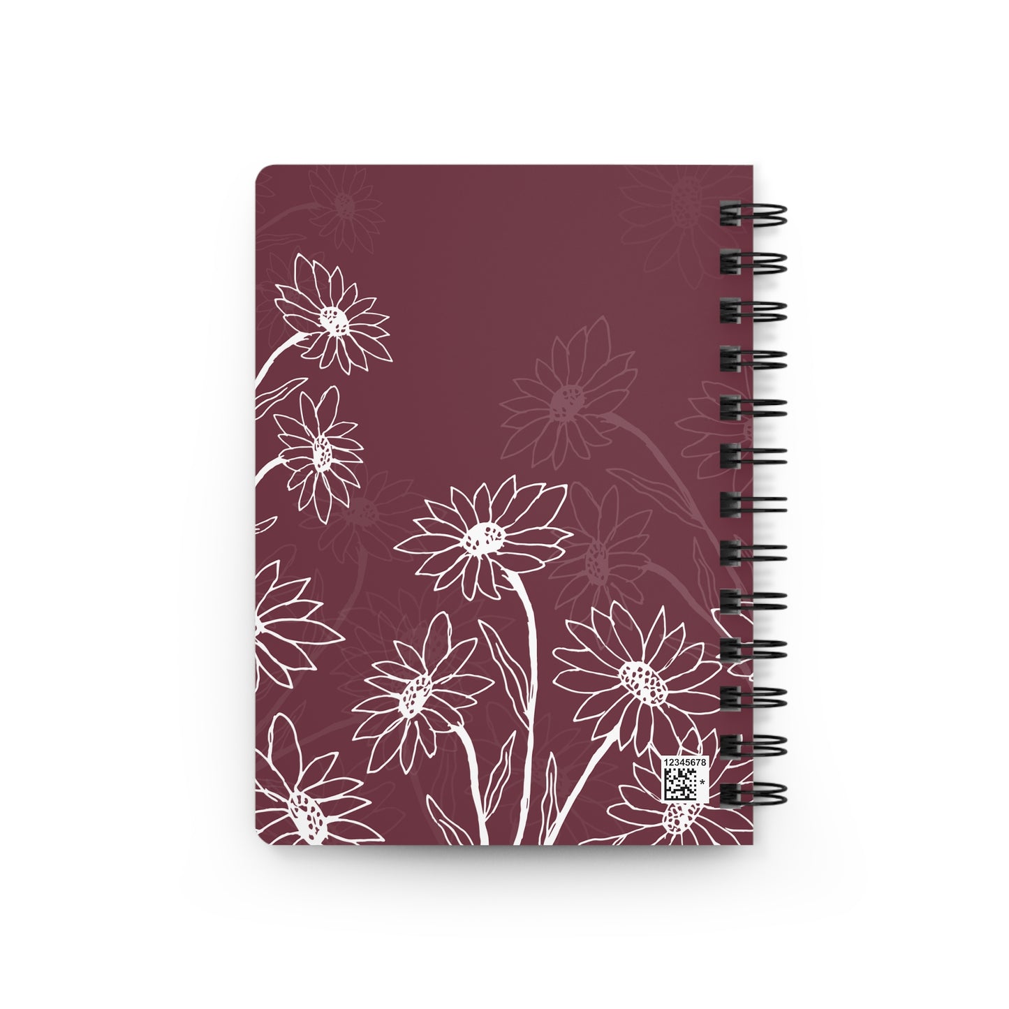Floral Daily Spiral Bound Journal – Thoughtful Gift for Self-Reflection & Planning