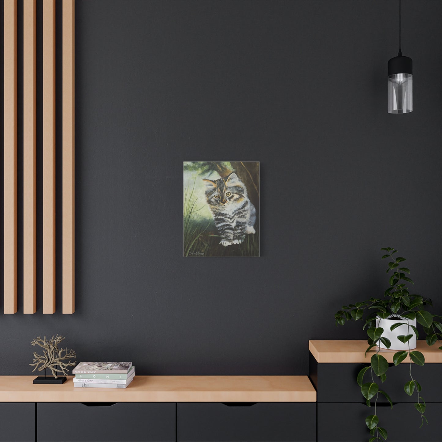 Tabby Kitten - Classic Canvas