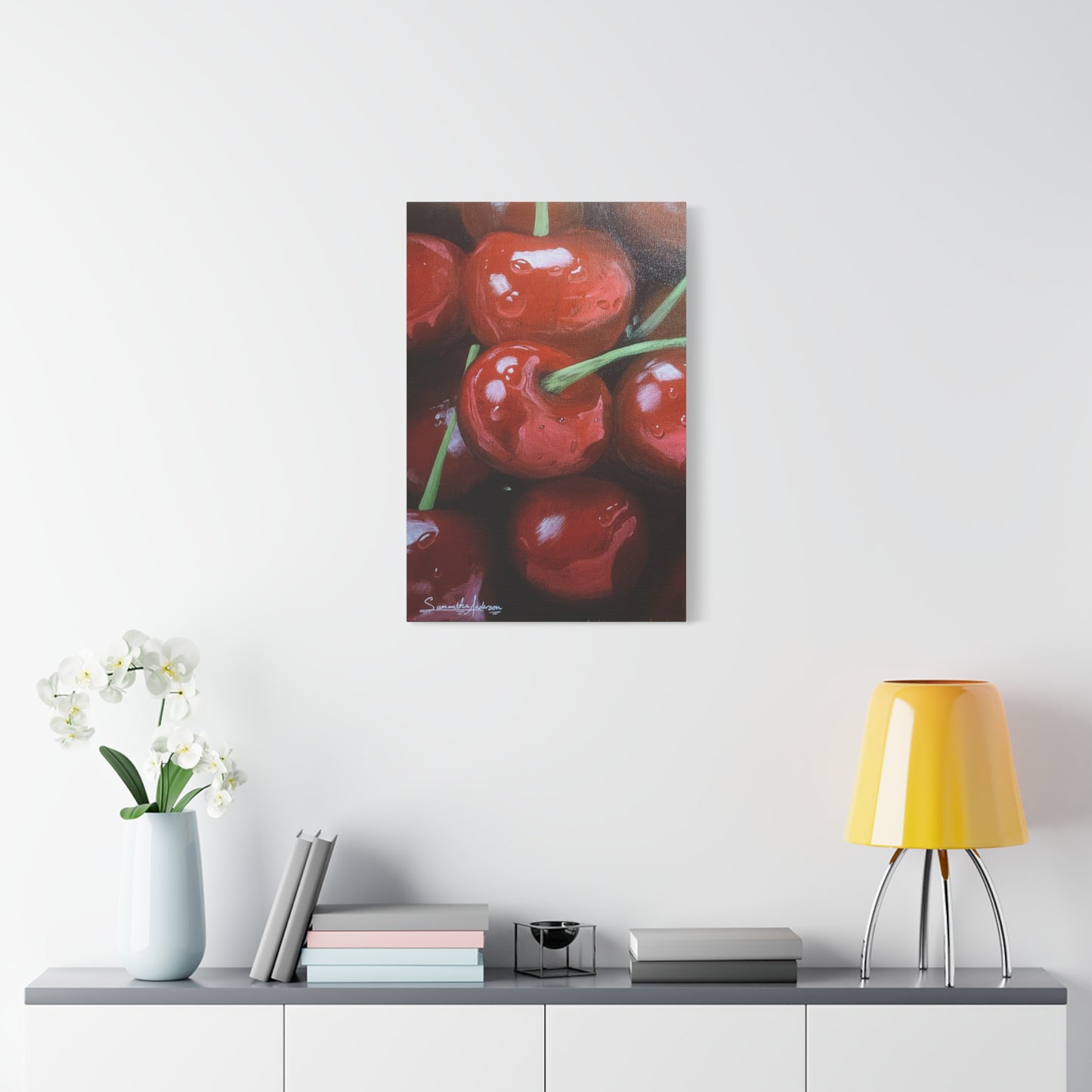 Red Cherries - Classic Canvas