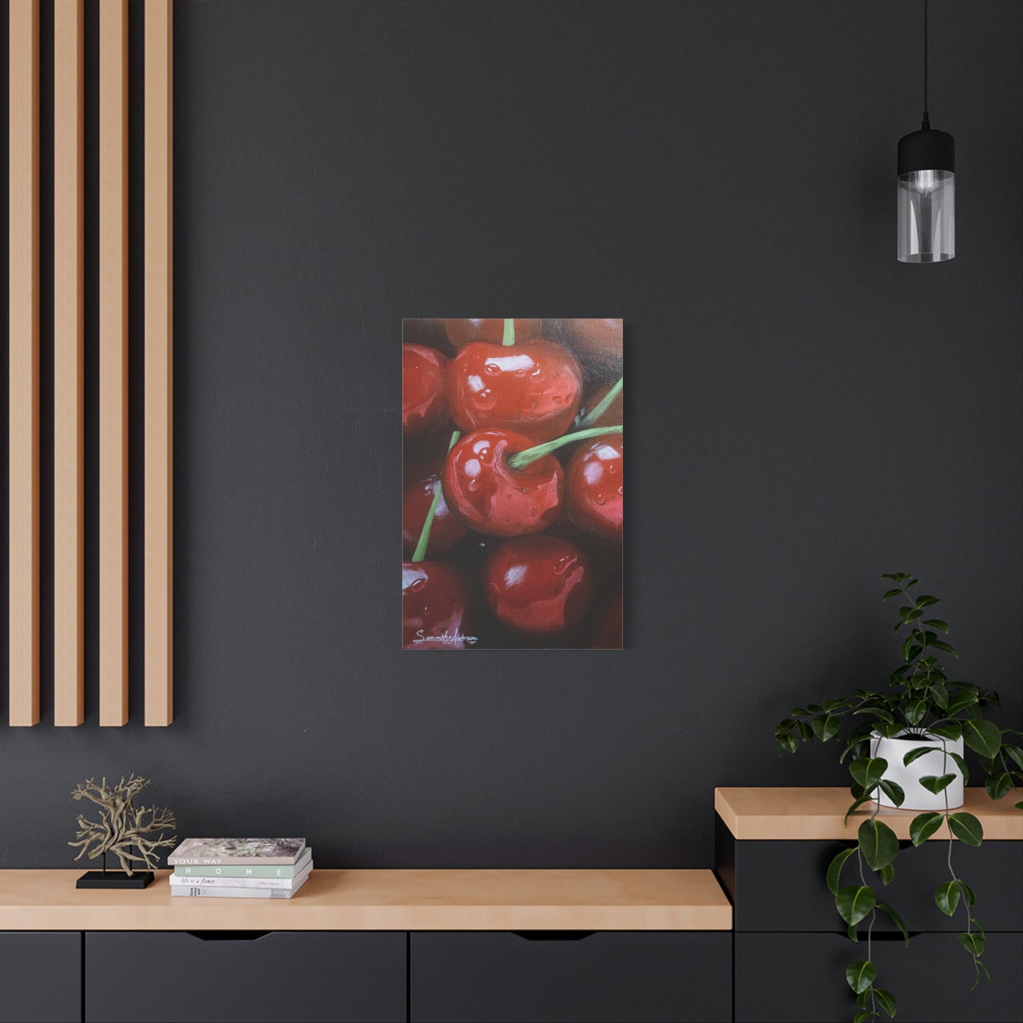 Red Cherries - Classic Canvas