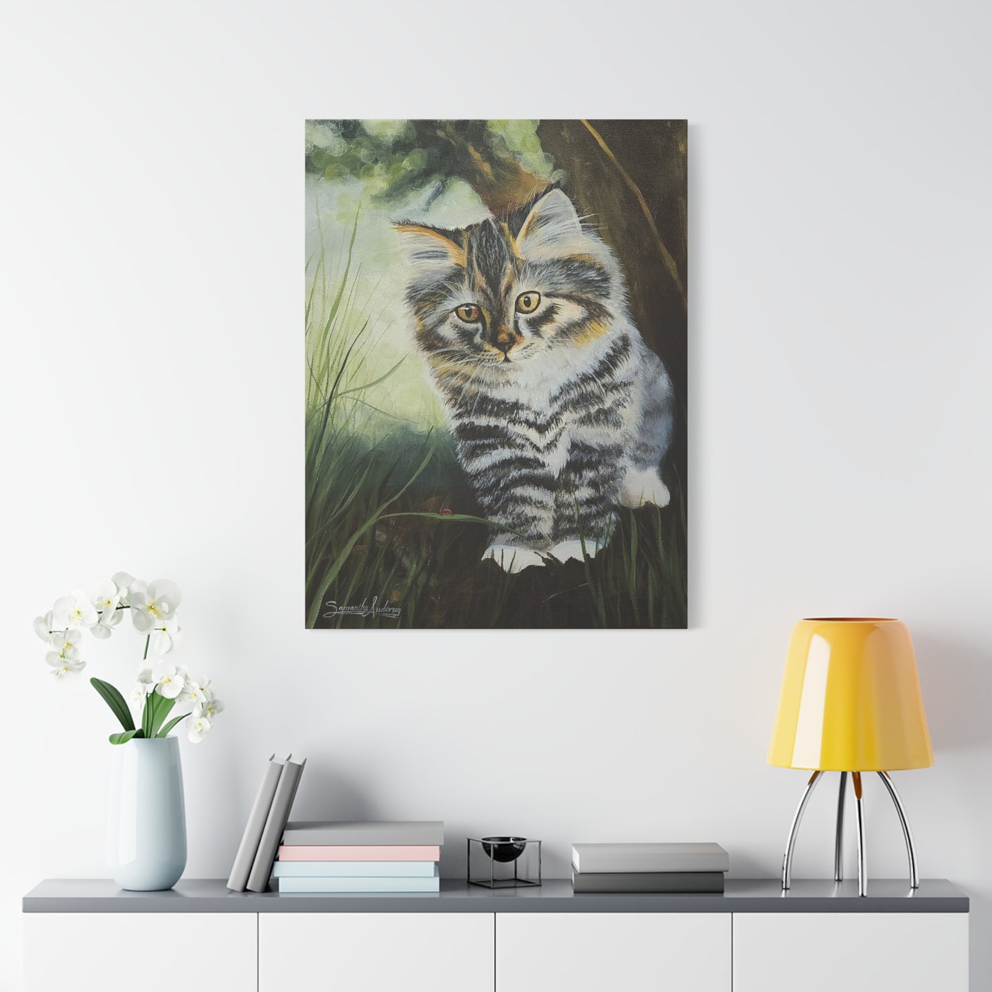 Tabby Kitten - Classic Canvas