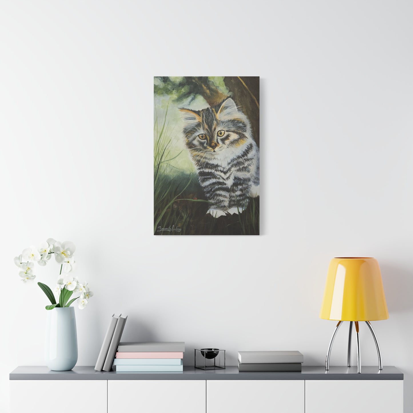 Tabby Kitten - Classic Canvas