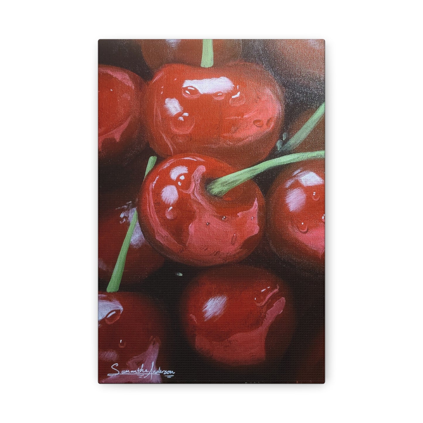 Red Cherries - Classic Canvas