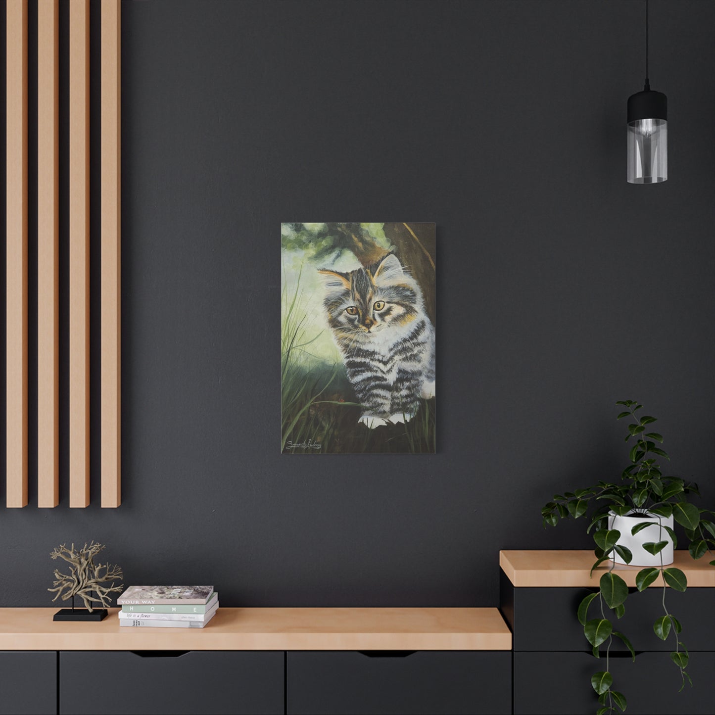 Tabby Kitten - Classic Canvas